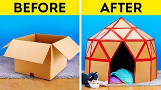 15 DIY CARDBOARD CRAFTS  Easy Upgrade Hacks and Plastic Recycle Ideas