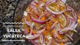 🟢 Spicy Onion Salsa  Yucatecan Salsa Salsa de cebolla con Habanero