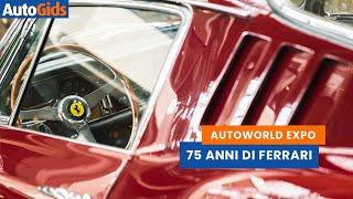 Expo 75 anni di Ferrari in AutoWorld Brussels