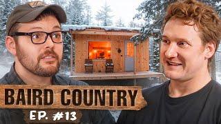 Dave Whipple of Bushradical & Alone S4 Talks Cabins Off-Grid Life Survival & More