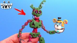 Burntrap with Clay ► FNAF Security Breach  Roman Clay Tutorial