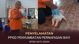 Cara Menyelamatkan Penyumbatan Pernafasan Pada Bayi #PPGD