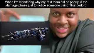How the raid community views Thunderlord
