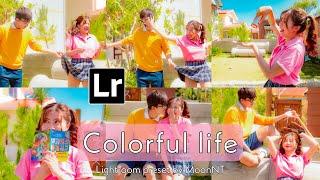 Bright & Colorful preset  Anime preset  Free Lightroom presets #63