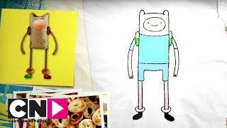 How To Draw Finn From Adventure Time  Imagination Studios  Cartoon Network