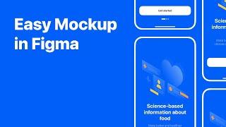 Make an iPhone Mockup in Figma in under 40 seconds