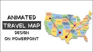How to Create an Animated Travel Map PowerPoint Template