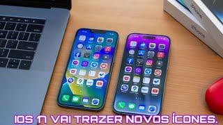 IOS 17 VAI MUDAR O FORMATO DOS ICONES DOS APLICATIVOS? EIS AI UMA EVIDÊNCIA.