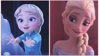 Evolution of Elsa 2013 - 2019