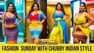 Fashion Lookbook - Sunday Shopping with Chubby Indian Style Icon #sundayspecial #beautyqueen #style