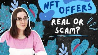 NFT offers on Instagram  Should I sell my art as NFT  How to avoid art scams on social media