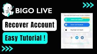 How to Recover your BIGO Live Account 