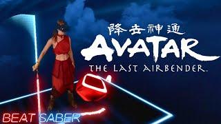 Avatar The Last Airbender in Beat Saber Expert+ Mixed Reality