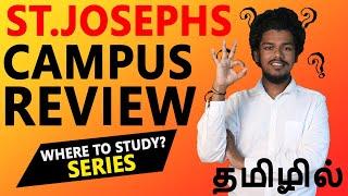 ST JOSEPHS CHENNAI  Engineering college Campus Review  Placement  Salary  TNEA 2021