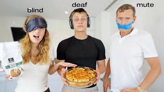 BLIND DEAF AND MUTE BAKING