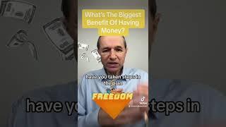 What’s The Benefit Of Having Money... #Money #freedom