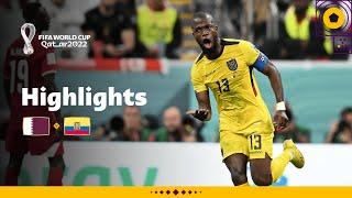 Ecuador get the World Cup rolling  Ecuador v Qatar highlights  FIFA World Cup Qatar 2022