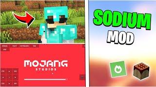 Sodium Mod For Minecraft Java Android  Sodium For Pojavlauncher  BOOST FPS