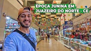 Vlog em Juazeiro do Norte em Plena Época de São João a Cidade já Fica Diferente
