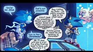 Sonic Comic Dub Ghost Sonic meets Fleetway Comic Sonic?