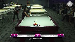 Lucky feat Carabao Open HC 10 Ball Tournament - IRWANTO LABEWA 6 VS ANDRI JRX 7