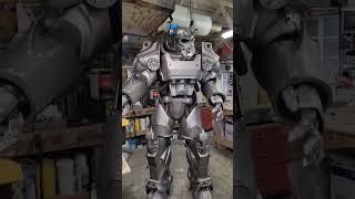 We built a set of power armor for the #fallout  show  at at T&A workshop. #dance #cosplay #diy #art