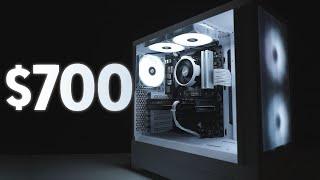 BEST $700 Gaming PC Build Tutorial w Benchmarks