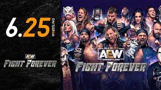 ПЕРВЫЙ СТРИМ AEW FIGHT FOREVER LIVE STREAM