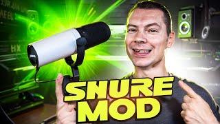 Белый SHURE SM7B или как я переделал AliExpress SM7B. Моддинг шаг за шагом.