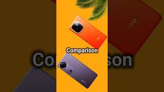 iqoo z9s Pro vs V40 Comparison #smartphone