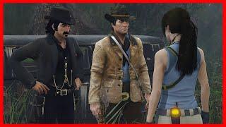 LARA CROFT MEETS THE VAN DER LINDE GANG