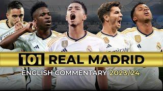 All 101 Real Madrid Goals 202324 So Far  English Commentary  CINEMATIC STYLE