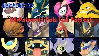 Palworld All Pals Full Paldeck Updated #Palworld