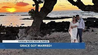 Whats Trending HNN Sunrises own Grace Lee got married