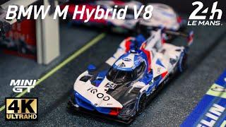 Mini GT 164 - BMW M Hybrid V8 GTP #24 BMW M Team RLL 2023 IMSA Daytona 24 Hrs l Cinema Shot 4K