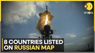 Russia-Ukraine war Russian TV shows map where Putin could deploy missiles  World News  WION