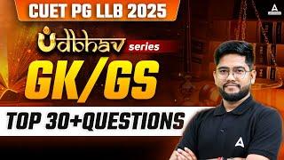 CUET PG LLBMHCET  Top 30+ Questions  Static GK  By Rohit Sir