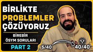 Birlikte Problemler Çözüyoruz - Part 2 #tyt #ayt