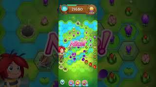 Blossom Blast Saga Level 3385 - NO BOOSTERS