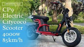 Linkseride Luxury Citycoco Scooter Model CP-9 Fat Scooter 4000w 85kmph