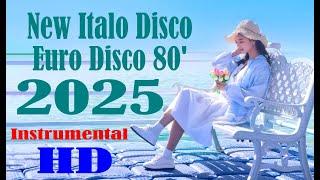 54  -  New Italo Disco Euro Disco 80 2025  -  Instrumental  -  HD