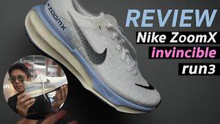 รีวิว nike zoom x invincible run flyknit 3