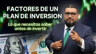 Fundamentos de un buen plan de inversion  Lo que necesitas saber ANTES de invertir