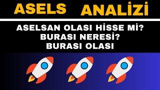 ASELS Hisse Senedi - Aselsan Elektronik Sanayi Teknik Analizi - Borsada Son Durum