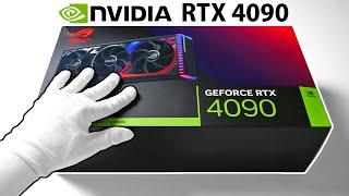 The NVIDIA RTX 4090 Unboxing - A MASSIVE GPU 3x