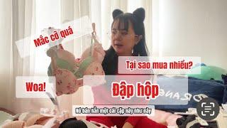 Thanh Hà khoe màn đập hộp bá đạo cười ko ngậm được mồm. #thanhhangthanhha #casitihon #đaphopbadao