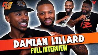 Damian Lillard on BATTLING Russell Westbrook Giannis & Bucks Steph Curry NBA Top 75  Club 520