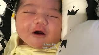 Comelnya Baby Baru Johan Ozlyn Dah Selamat Bersalin