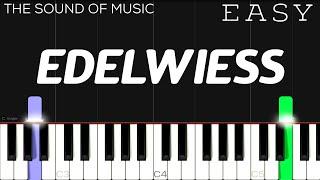 Edelweiss from “The Sound Of Music”  EASY Piano Tutorial