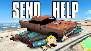 Fallout 4 But EVERYTHING is a Car